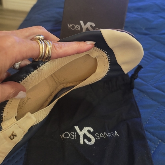 Yosi Samra foldable ballet shoes size 8 - Picture 2 of 3
